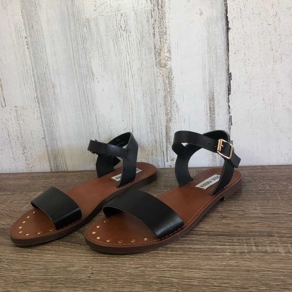 Steve Madden Rivvall Sandals Black 5